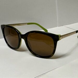 Kate Spade Gold Brown and Green Sunglasses Gayla Polarized